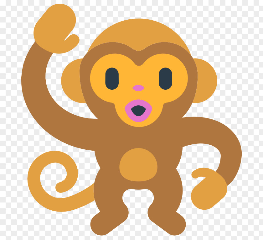 Monkey Emoji Tiger Clip Art PNG