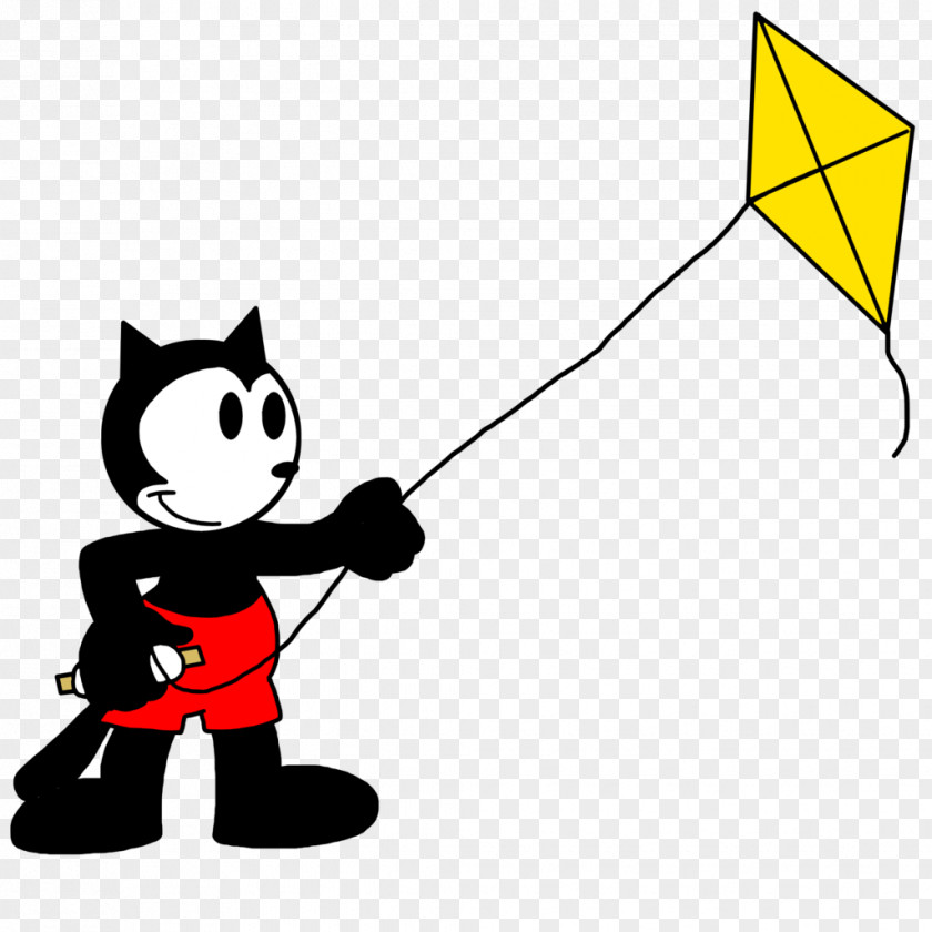 Oswald The Lucky Rabbit Cartoon Yellow White Clip Art PNG