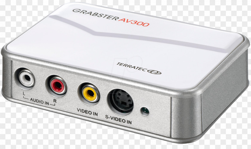 USB Video Capture Frame Grabber TerraTec S-Video PNG