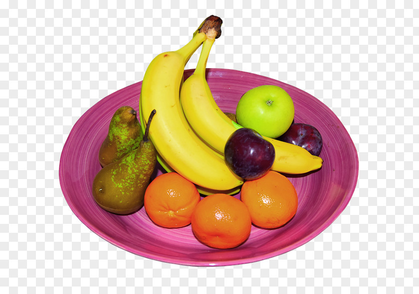 Banana Vegetarian Cuisine Vegetable Fruit Bowl PNG