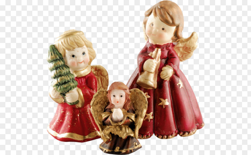 Doll Christmas Ornament Angel M PNG