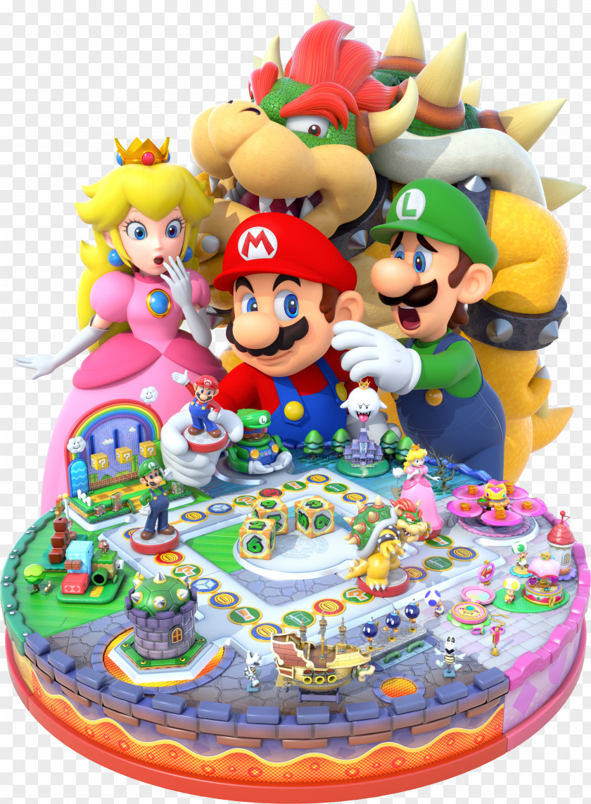 Donkey Kong Mario Party 10 Wii U Bowser Star Rush PNG