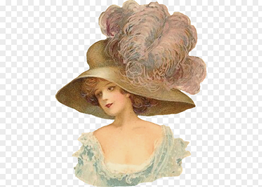Hana Ali Victorian Era Sun Hat Image 19th Century PNG