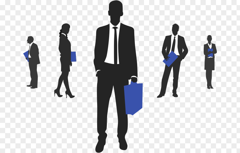 Silhouette Businessperson PNG