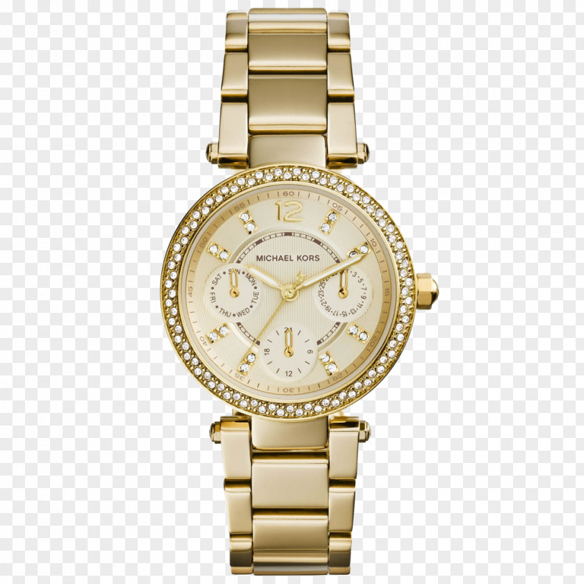 Watches Watch Strap Gold Quartz Clock Model PNG