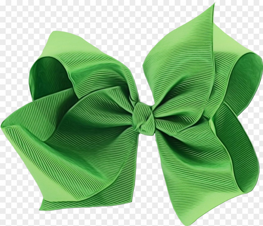 Hair Accessory Symbol Green Background Ribbon PNG