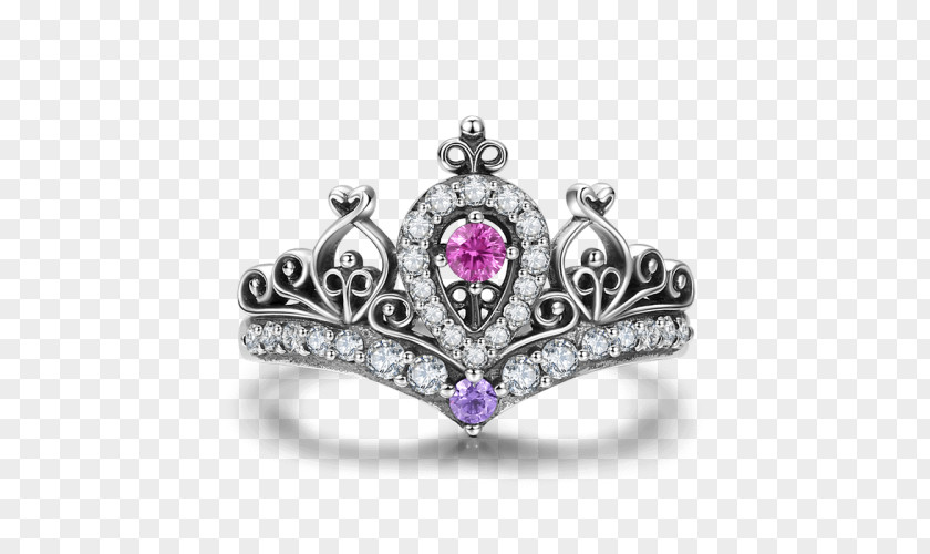 Ring Princess Jewellery Tiara Silver PNG