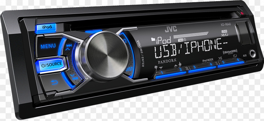 Car Vehicle Audio Compact Disc JVC Radio Receiver PNG