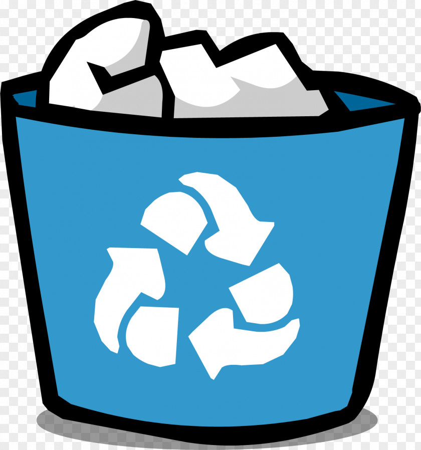 Club Penguin Recycling Bin Rubbish Bins & Waste Paper Baskets PNG