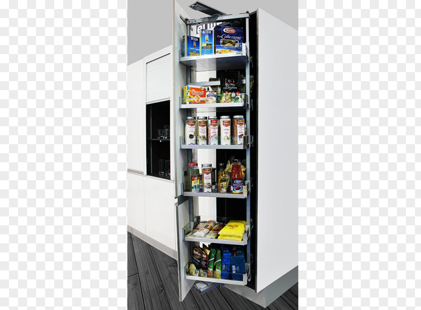 Pull Out Pantry Kitchen Computer File Steel Refrigerator PNG