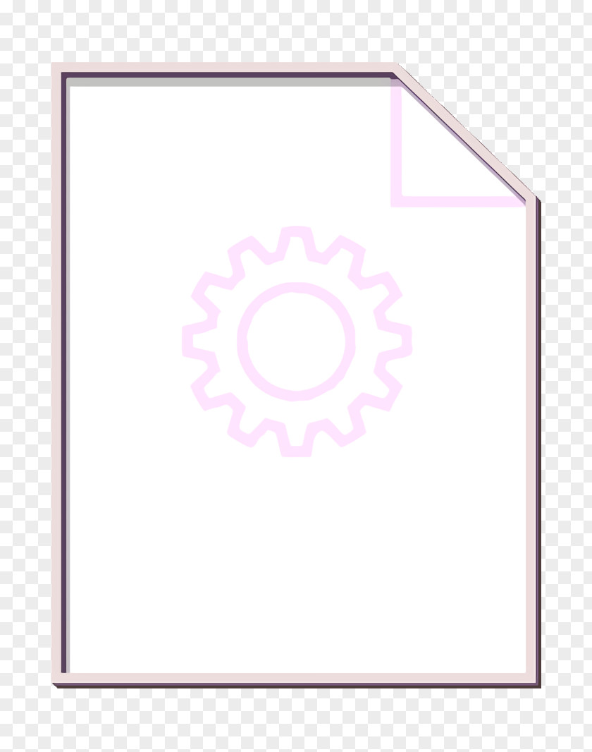 Rectangle Magenta Desktop Icon PNG