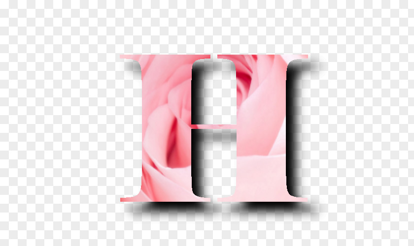 Soft Pink M Font PNG