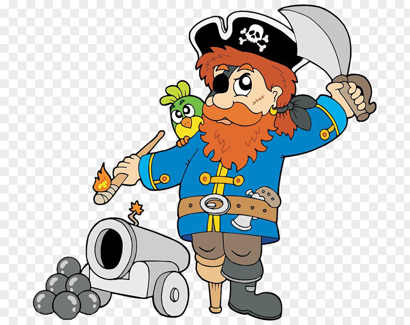 The Pirate Fired Cannon Piracy Royalty-free Clip Art PNG