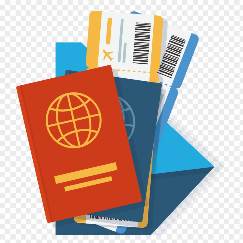 Vector Passport Ticket Naa Exchange Travel Visa Service PNG