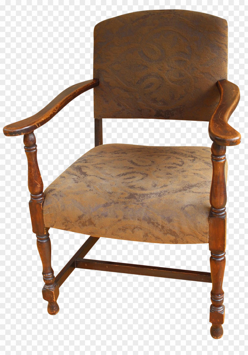 Armchair Furniture Chair Caquetoire Renaissance Wood PNG