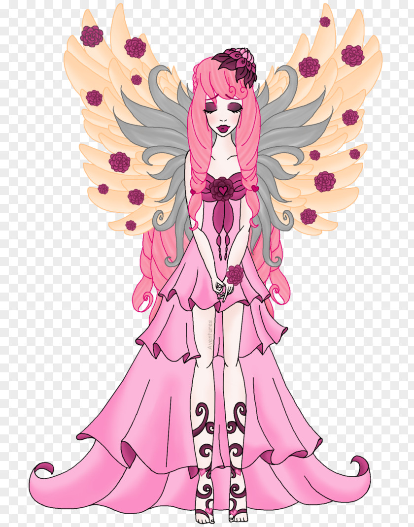 Cupid Goddess Love Fan Art Illustration PNG