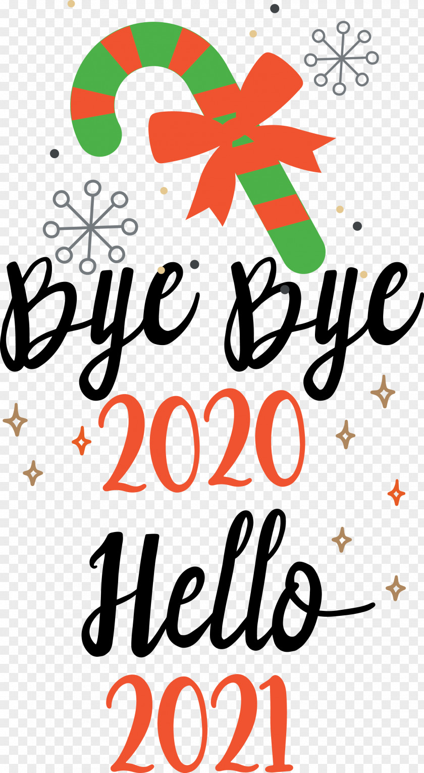 Hello 2021 Year Bye 2020 PNG