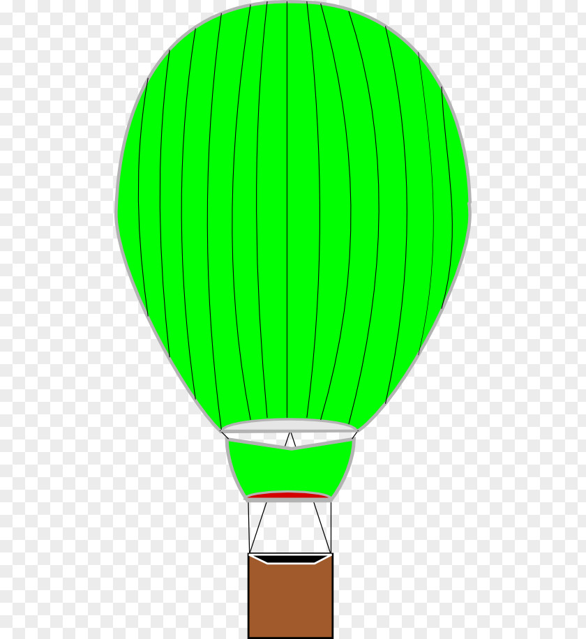 Hot Air Ballooning Flight Drawing PNG