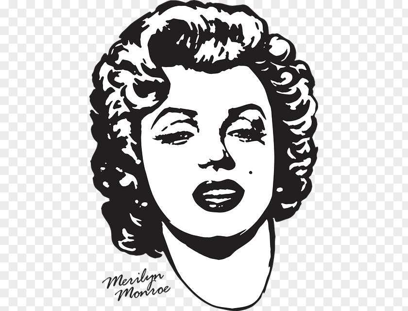Marilyn Monroe Vector Graphics Clip Art Actor PNG
