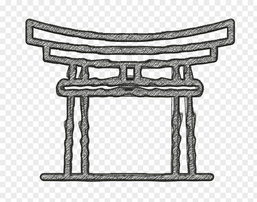 Monuments Icon Japan Torii Gate PNG