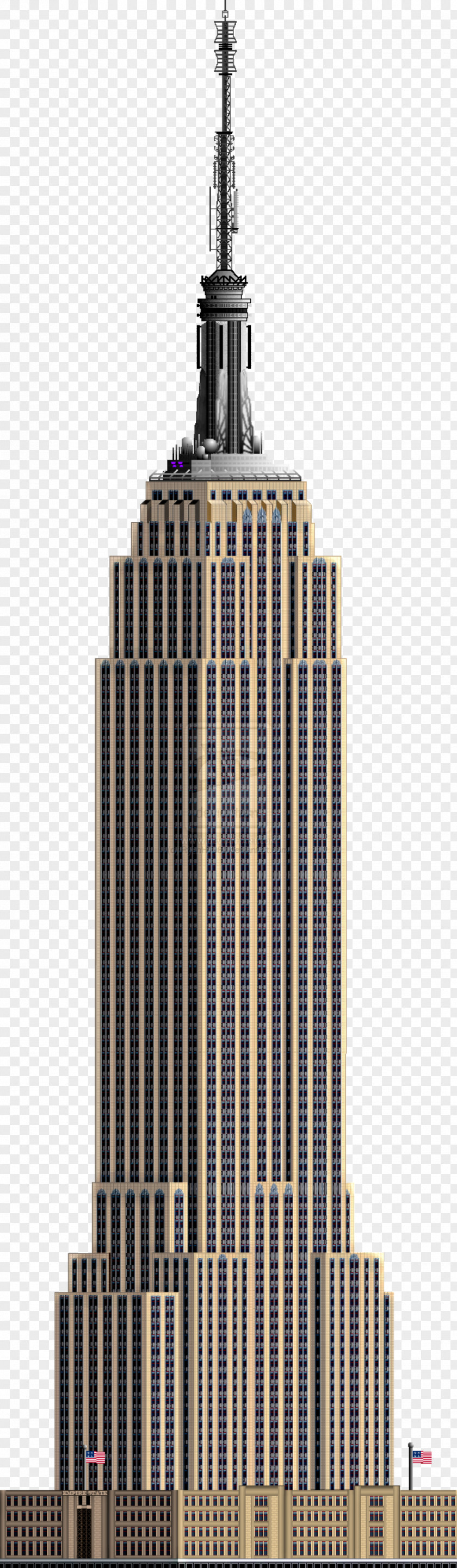 Building Empire State Chrysler Citigroup Center Clip Art PNG