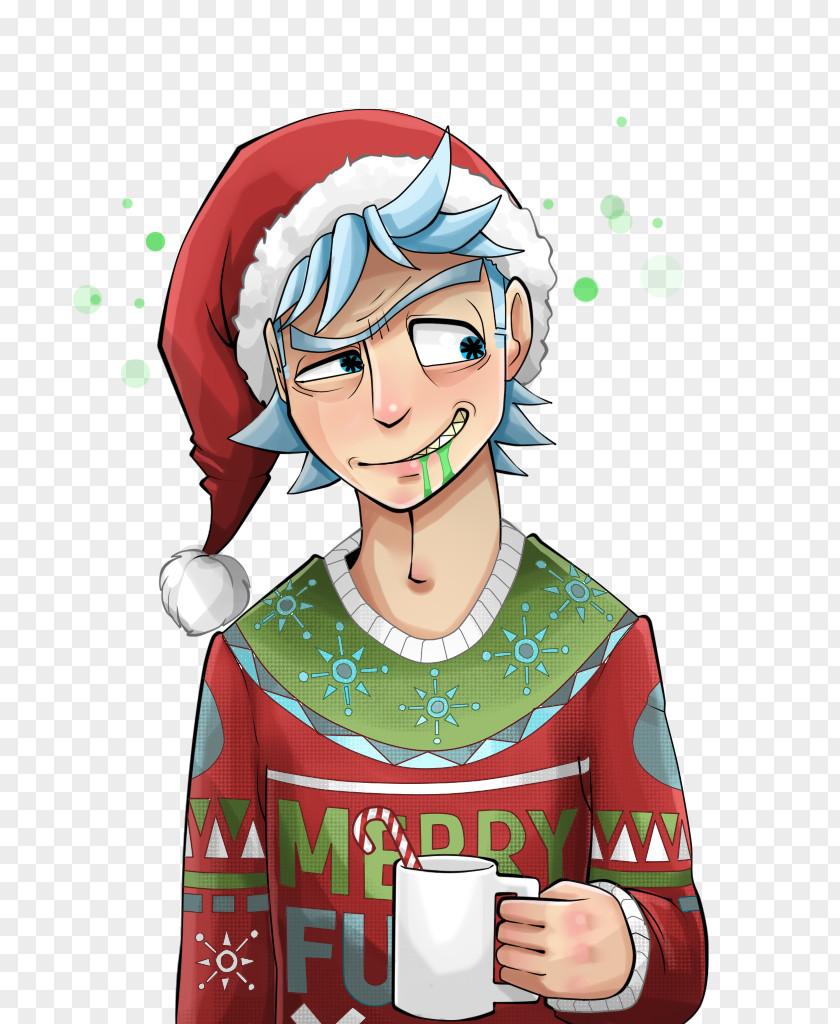 Christmas Grandfather Rick Sanchez Morty Smith Character Pickle Art PNG