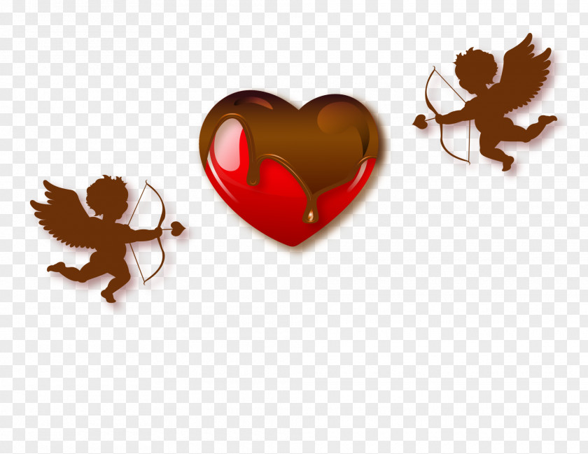 Love Chocolate Cupid PNG