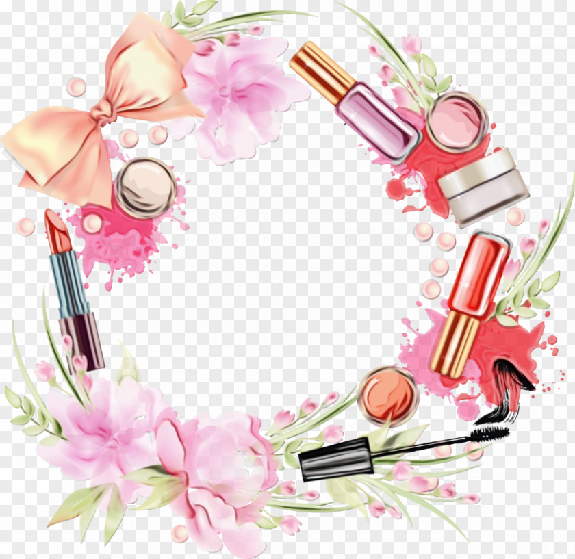 Material Property Pink Background Floral PNG