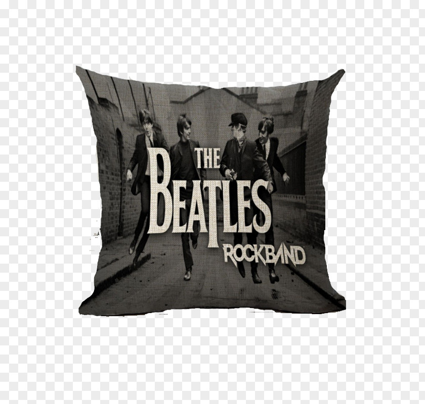 Pillow The Beatles: Rock Band Throw Pillows Cushion PNG
