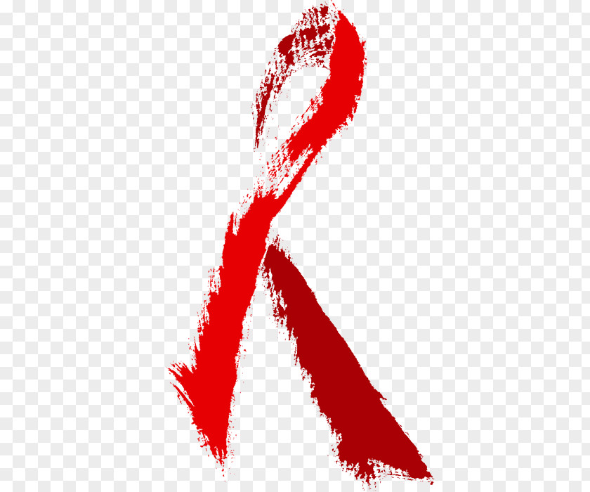 Ribbon Red World AIDS Day Awareness PNG