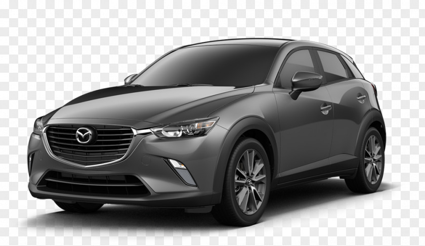 Deep Grey 2018 Mazda CX-3 SUV Sport Utility Vehicle Car Crossover PNG