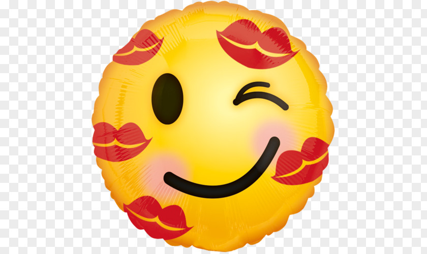 Emoji Emoticon Kiss Love Happiness PNG