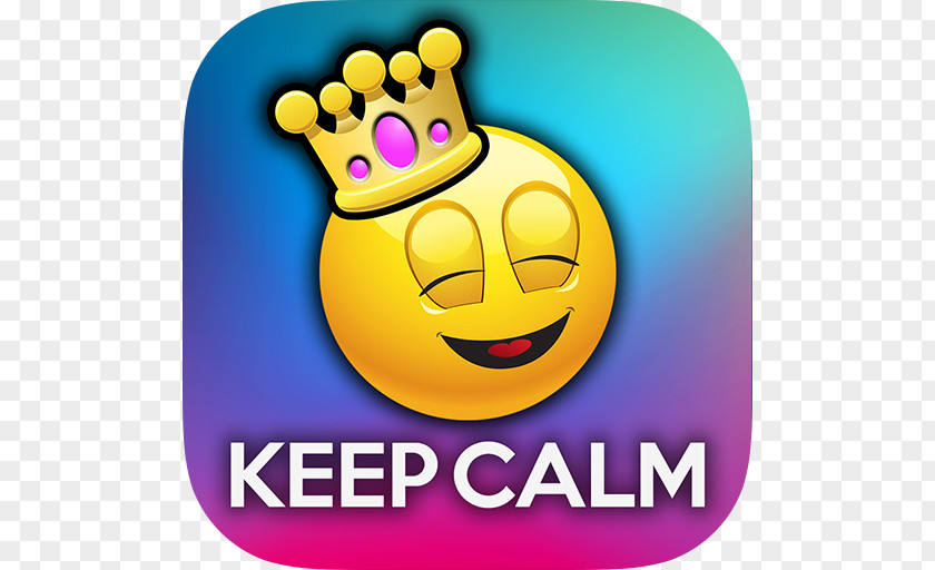 Emoji Keep Calm And Carry On Jumper ZED Image Mobile App PNG