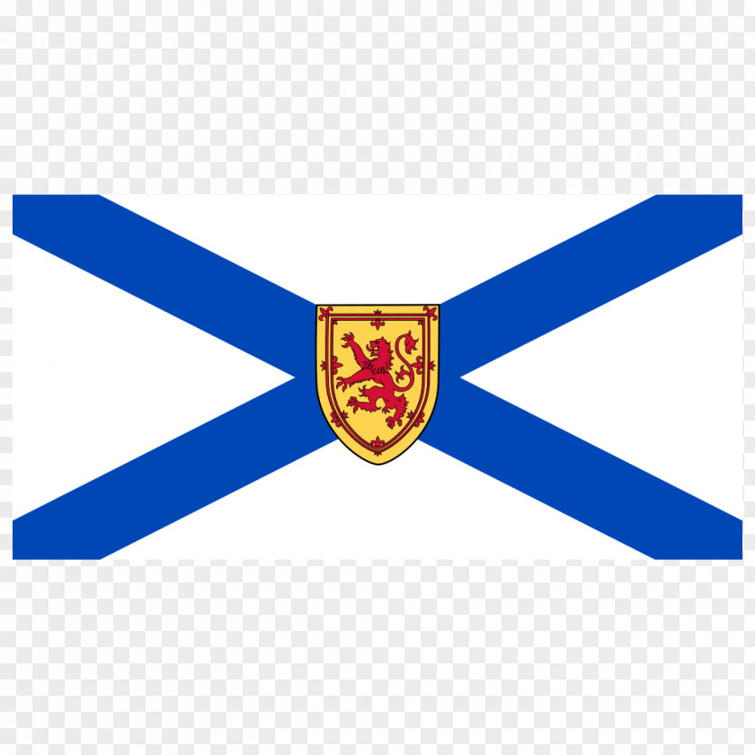Flag Colony Of Nova Scotia Province Coat Arms PNG