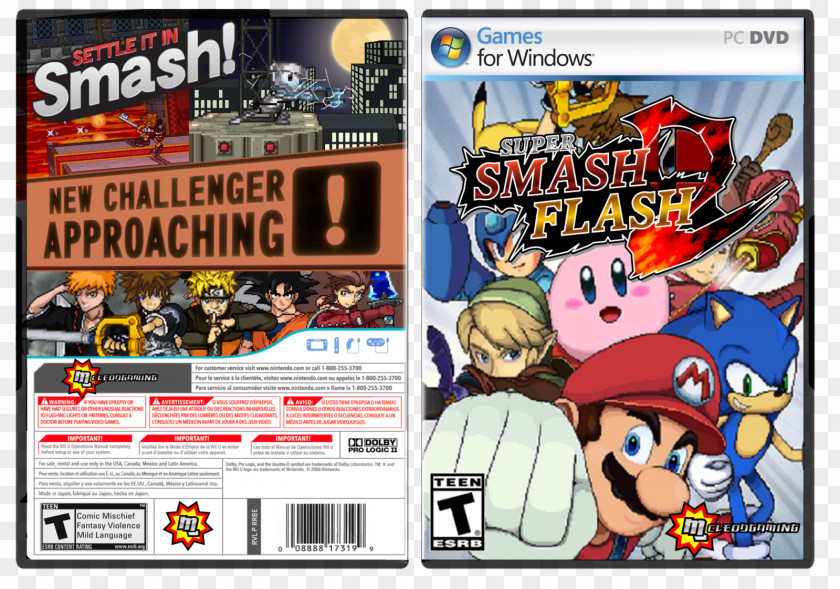 PlayStation 2 Super Smash Flash PC Game Video Cartoon PNG