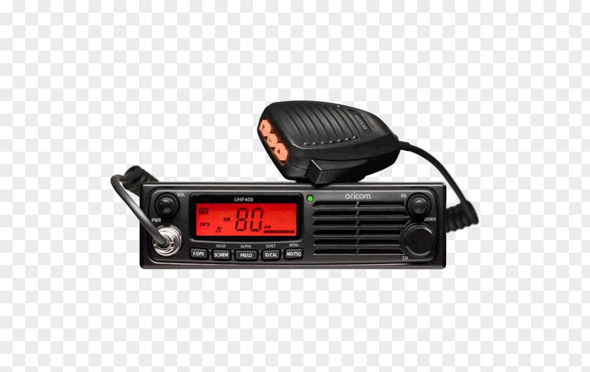 Radio UHF CB Citizens Band Ultra High Frequency Two-way PNG