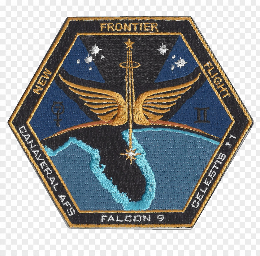 Patch Mercury-Atlas 9 Celestis Spaceflight Gemini 5 Project Mercury PNG
