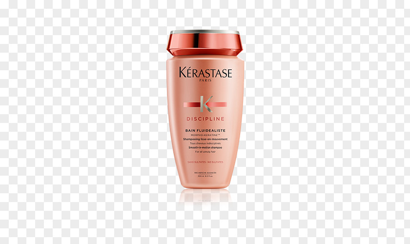 Shampoo Kérastase Discipline Bain Fluidealiste Maskeratine Hair Care Keratine Thermique PNG