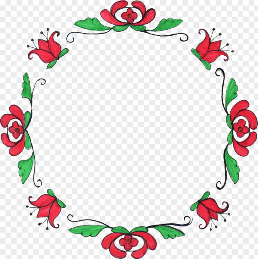 Circle Flower Drawing Clip Art PNG