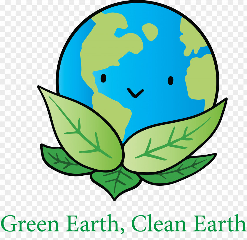 Earth Day ECO Green PNG