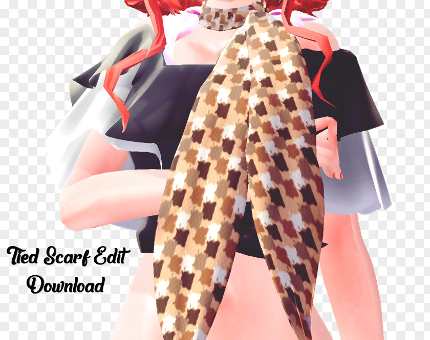 Mmd Neck Accessories Scarf DeviantArt Clothing Head PNG
