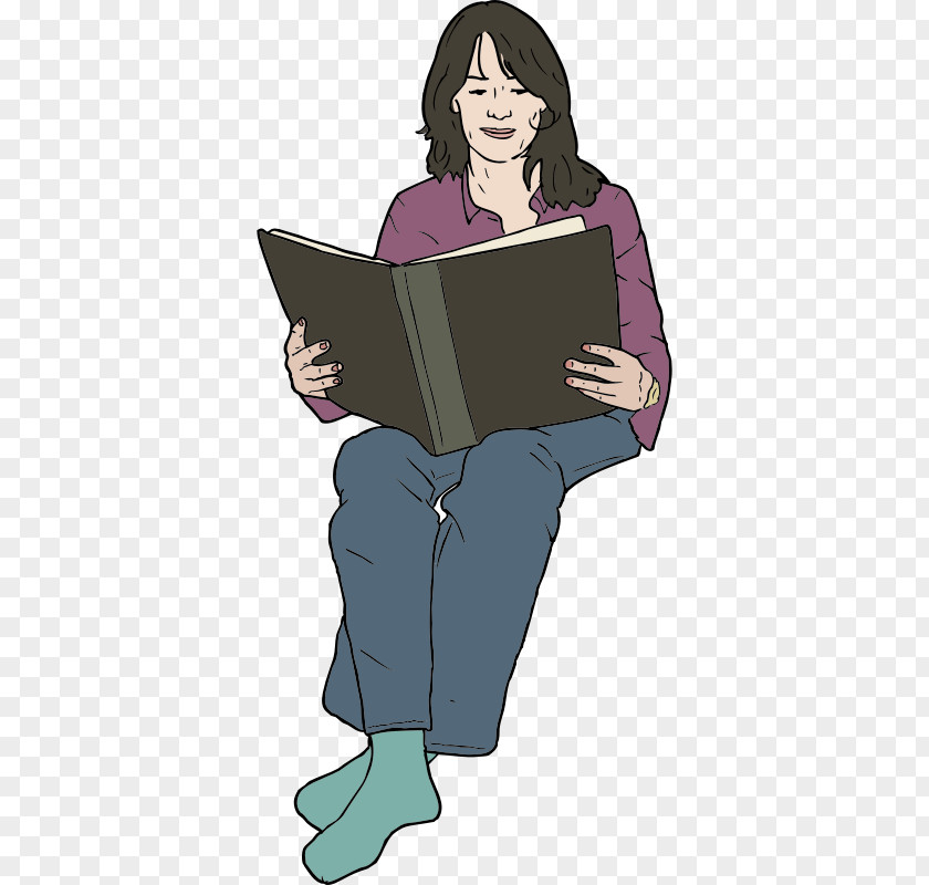 Pictures Of People Reading Clip Art Women Woman PNG