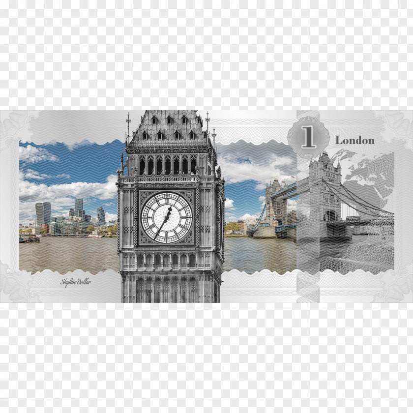 Silver Coin London Ounce PNG
