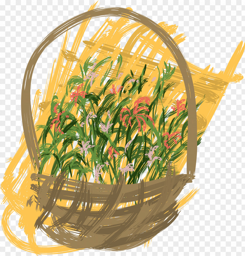 Basket Clip Art PNG Image - PNGHERO