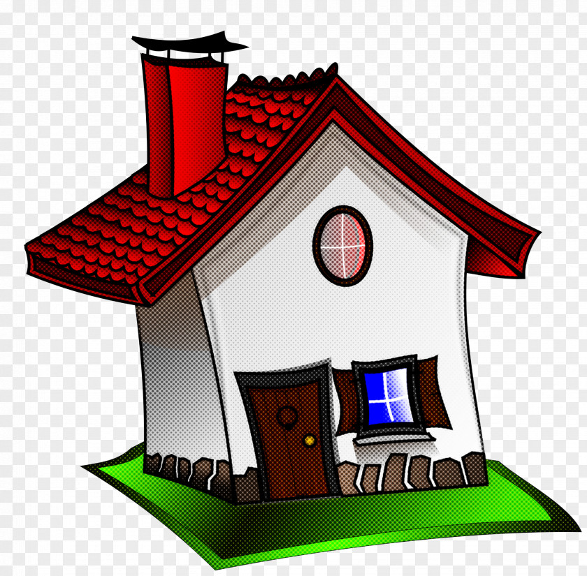 Building Cottage House Cartoon Home Roof PNG