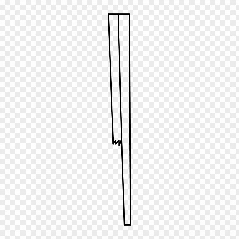 Chopstick Line Angle PNG