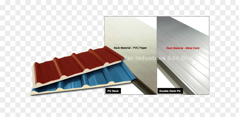 Metal Roof Deck Polyurethane Foam PNG