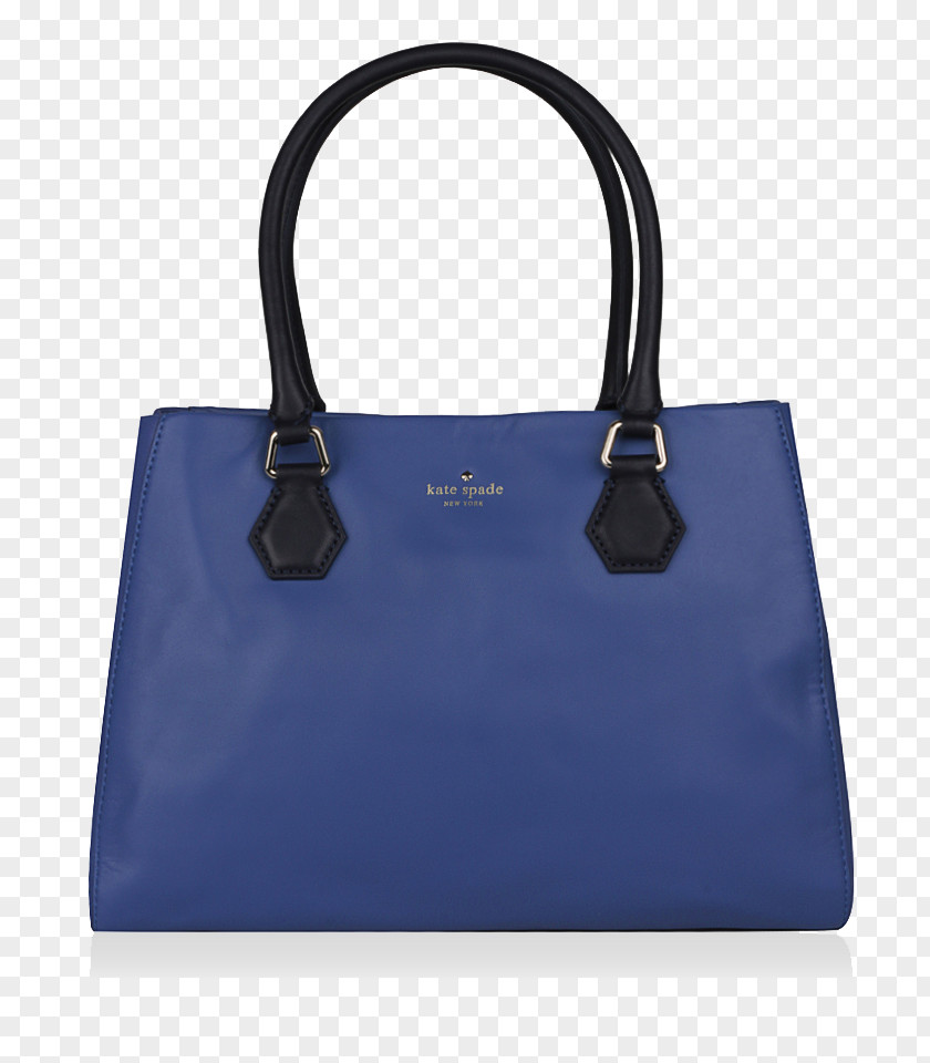 Female Blue Portable Backpack Tote Bag Kate Spade New York Handbag PNG