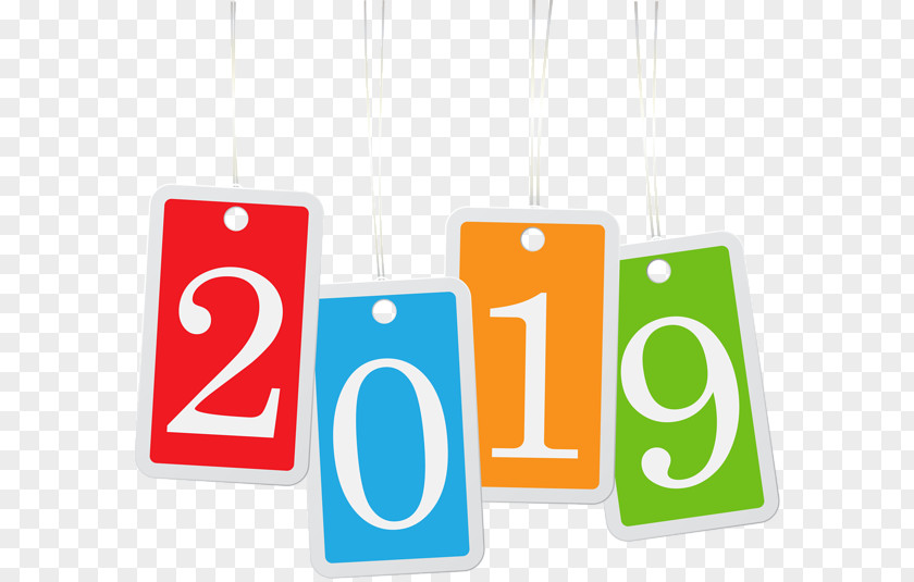 New Year 2019 Transparent Vector Graphics Image Clip Art Illustration PNG