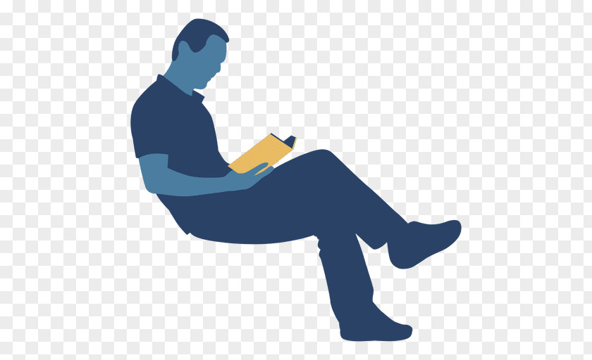 Reading Vector Book Silhouette PNG